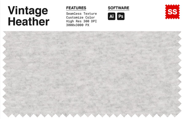 Vintage Heather Fabric Texture